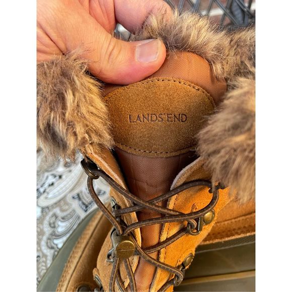 Lands’ End Winter Snow Boots_Women’s Size 8 - Picture 10 of 13